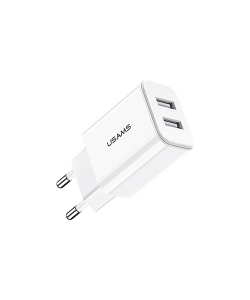 US-CC067 T13 Dual USB Travel Charger (EU)